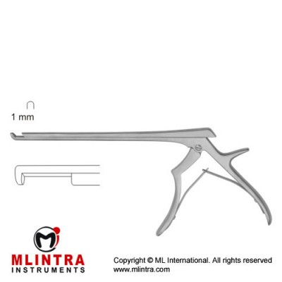 Ferris-Smith Kerrison Punch Down Cutting Stainless Steel, 15 cm - 6" Bite Size 1 mm